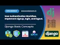 User Authentication Implement signup login and logout Django-Basic Beginner Tamil