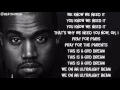 Kanye West - Ultralight Beam ft. Chance the Rapper LYRICS (HQ)