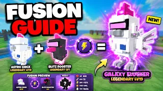 FULL GUIDE To FUSING In Grow a Chicken Fighter! Roblox