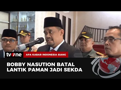 Walikota Medan Bobby Nasution Batal Lantik Paman jadi Sekda