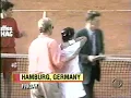 Monica Seles Stabbed in the Back in Hamburg Germany April 30 1993