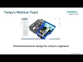 On-Demand Webinar Solid Edge - Electromechanical Design for Today s Engineer