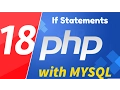 18 - PHP with MYSQL tutorials