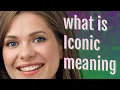 Iconic meaning of Iconic