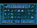 Permanently Unlock Tek Engrams In Ark Survival Evolved No Bosses