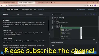 Alice and marks Difficulty Rating 362 codechef practice problem