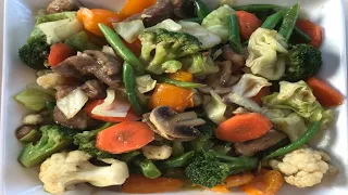 Stir Fry Pork Tenderloin with Bell Peppers | Food Channel L Recipes. 