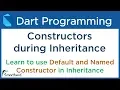 Dart Constructors in Inheritance Default and Named Constructors Dart for Flutter 5