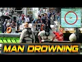 MAN OVERBOARD SWALLOWED BY THE MIAMI RIVER BOAT ZONE