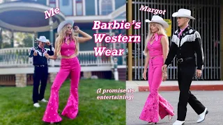 Making Costumes From the Upcoming Barbie Movie Western wear