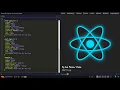 ASMR Programming - REACT JS LOGO in HTML CSS