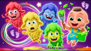 Lagu Domba Warna-Warni 🐑 Lagu Anak Indonesia | Baby Berry 🎵