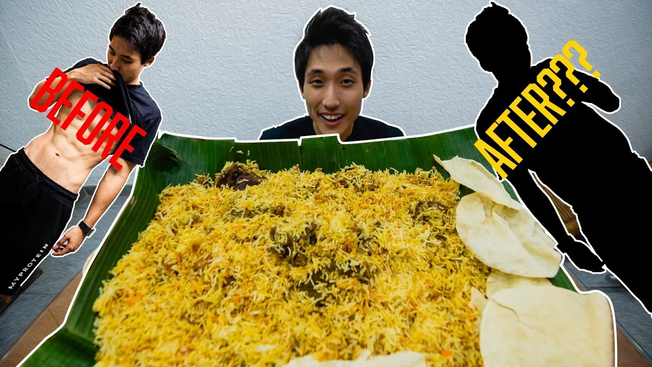 INSANE 5KG MUTTON BIRYANI CHALLENGE SOLO!   Before and After Stomach Revealed!