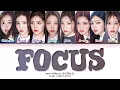 Lagu Hearts2Hearts 하츠투하츠 'FOCUS' Color Coded Lyrics (han/rom/eng) | @hearts2hearts.official  