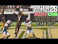 My First Game Back on CFB 26 and WOW GOAT Sliders