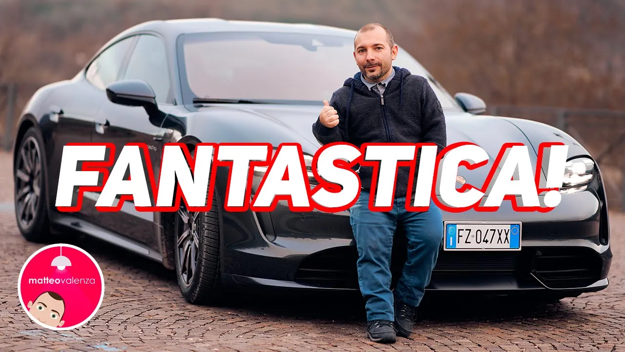 L'elettrica Super Sportiva , Porsche Taycan Turbo !