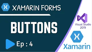How to use Buttons in Xamarin Forms NET MAUI - Ep 4