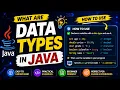 What Are Data Types in Java Complete Beginner s Guide with Syntax Examples How to Use Data Type