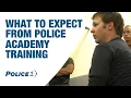 What to expect from police academy training