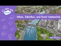 Urban Suburban and Rural Communities It s Easy With Twinkl Twinkl USA