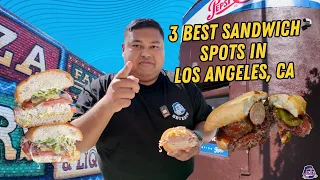 BEST SANDWHICH SPOTS IN LOS ANGELES CA