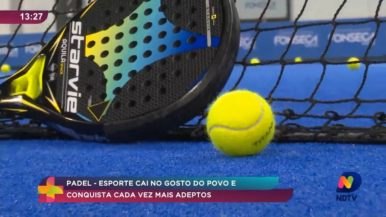 Padel, esporte cai no gosto e conquista cada vez mais adeptos