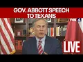 LIVE Gov Greg Abbott Future of Texas Announcement