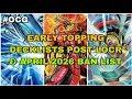 Yu-Gi-Oh - Early Topping Deck Lists Post April 2026 Ban List And LOCR Format OCG