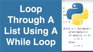 Loop Through A List Using A While Loop Python Example