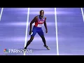 Noah Lyles not cowed by recovery time from 100m gold to 200m race Paris Olympics NBC Sports