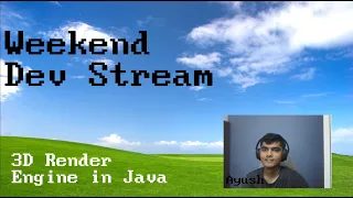 Weekend Dev Stream 3D Render Engine from Scratch in Java Part 1