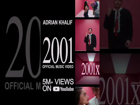 2001x sudah 5jt++ kali diputar di @YouTube Terima kasih untuk yang selalu support ❤️💐