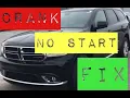 2017 DODGE DURANGO CRANK NO START PROBLEM - EASY FIX