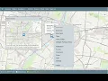 Menu in the tooltip for an object on the map