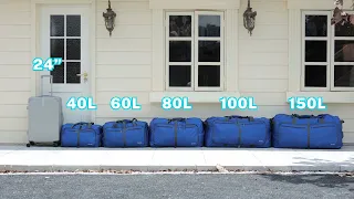 How To Choose the PERFECT Size of Gonex Foldable Duffle Bags