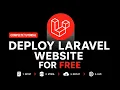 Deploy Laravel Website for FREE in 10 Minutes Complete Guide