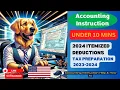 2024 itemized deductions Tax Preparation 2023-2024