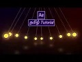 Pendulum Waves Show in Element 3D After Effects Tamil Tutorial