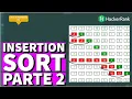 INSERTION SORT - PART 2 HACKER RANK JS