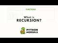 What is recursion