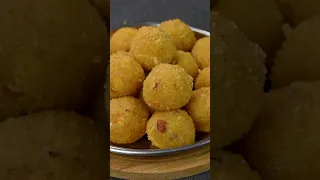 بيسان سميد تشورما لادو حلويات المهرجانات الهندية السهلة وصفة شورمالادو حلويات هندية 