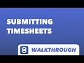 Submitting timesheets - Employee Link Walkthrough