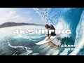 Surfing in 4K - Beautiful Ocean Views Soft House Music