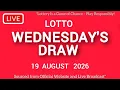 The National Lottery Lotto Draw Live results from Wednesday 19 Aug 2026 tonight lotto