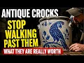 Antique Crocks and Stoneware What They Are Worth and How to Find the Valuable Ones