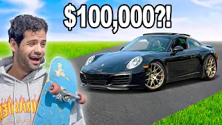 I Bought a $100,000 Car from Skateboarding?!