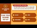 Crack the Code Challenge Can You Score
