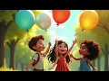 Download Lagu Balonku Ada Lima  Five Balloons - Lagu Anak Anak - Kids Songs + Nursery Rhymes - English/Indonesian