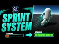 How to Add a Sprint System in Unity Stamina Speed Boost