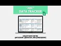 ABC Data Tracker Tutorial Sheets That Teach
